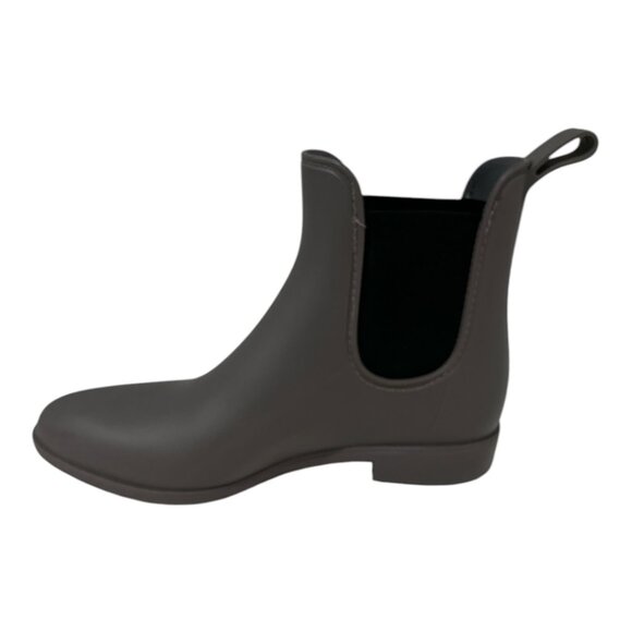CAPELLI OF NY CHELSEA FLAT RAINBOOTS PULL-UP ANGLE BOOTIES GRAY SIZE 9 - Picture 4 of 11